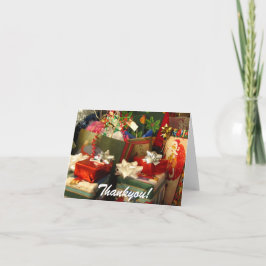 Weihnachtsfeiertag Vielen Dank Dankeskarte