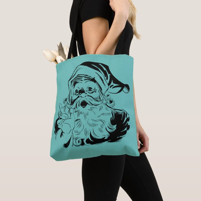 Weihnachtsfeiertag Weihnachten Aquamarines Totgebä Tasche (Von Nahem)