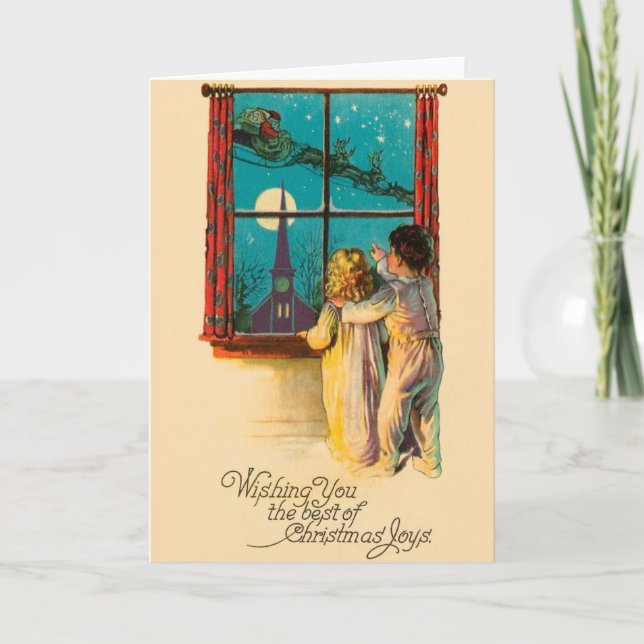 Weihnachtsfeiertag Weihnachtskarte Feiertagskarte (Vorderseite)