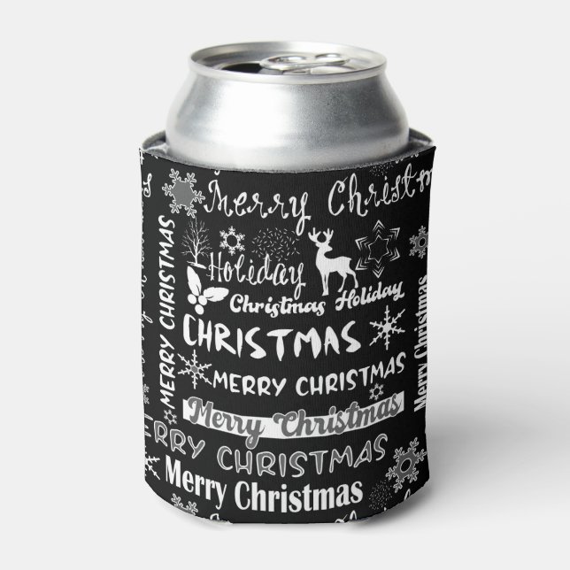 Weihnachtsfeiertag, Weihnachtsmuster Dosenkühler (Kanne Vorderseite)