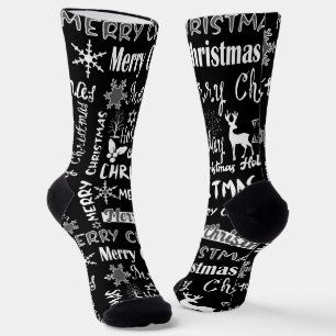 Weihnachtsfeiertag, Weihnachtsmuster Socken
