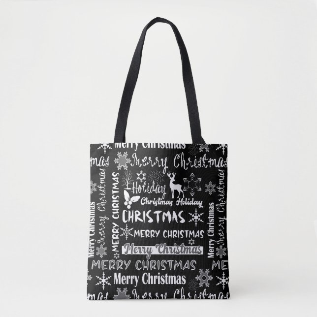 Weihnachtsfeiertag, Weihnachtsmuster Tasche (Vorderseite)