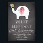 Weihnachtsfeiertag Weißes Elefant Party Einladung<br><div class="desc">Haben Sie einen Urlaub zusammen? Was für eine bessere Art,  alle einzuladen,  dann mit dieser einzigartigen White Elephant Weihnachtszeit Party Einladung. Nicht nur,  dass Ihre Gäste wissen,  was sie mitbringen sollen,  sie werden wissen,  dass dies Party mit Stil wird!</div>