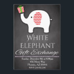 Weihnachtsfeiertag Weißes Elefant Party Einladung<br><div class="desc">Haben Sie einen Urlaub zusammen? Was für eine bessere Art,  alle einzuladen,  dann mit dieser einzigartigen White Elephant Weihnachtszeit Party Einladung. Nicht nur,  dass Ihre Gäste wissen,  was sie mitbringen sollen,  sie werden wissen,  dass dies Party mit Stil wird!</div>