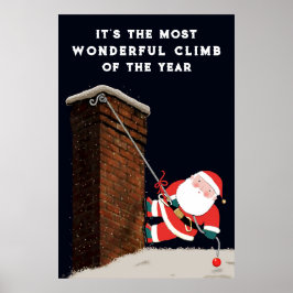 Weihnachtsfeiertag Zuhause im Bürodekor Poster