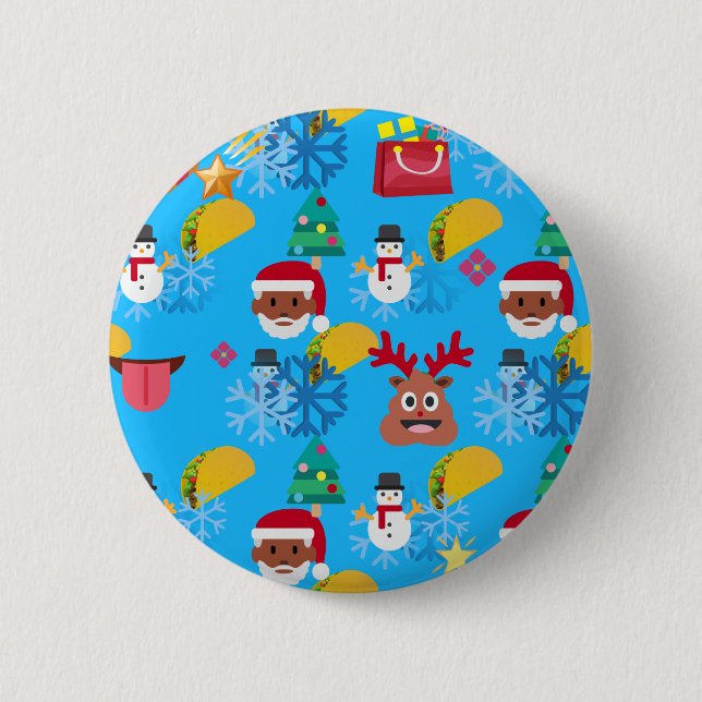 Weihnachtsfeiertage Button (Vorderseite)