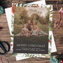 Weihnachtsfeiertage Familiengrüße Foto