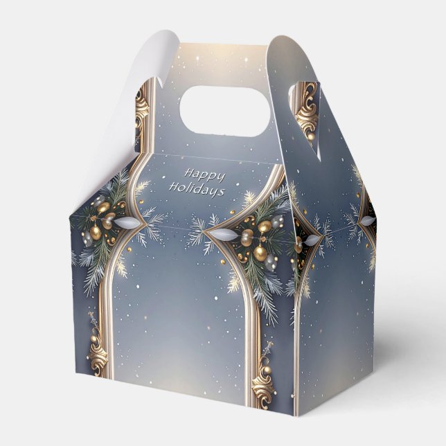 Weihnachtsfeiertage-Geschenkboxen Geschenkschachtel (Vorderseite)