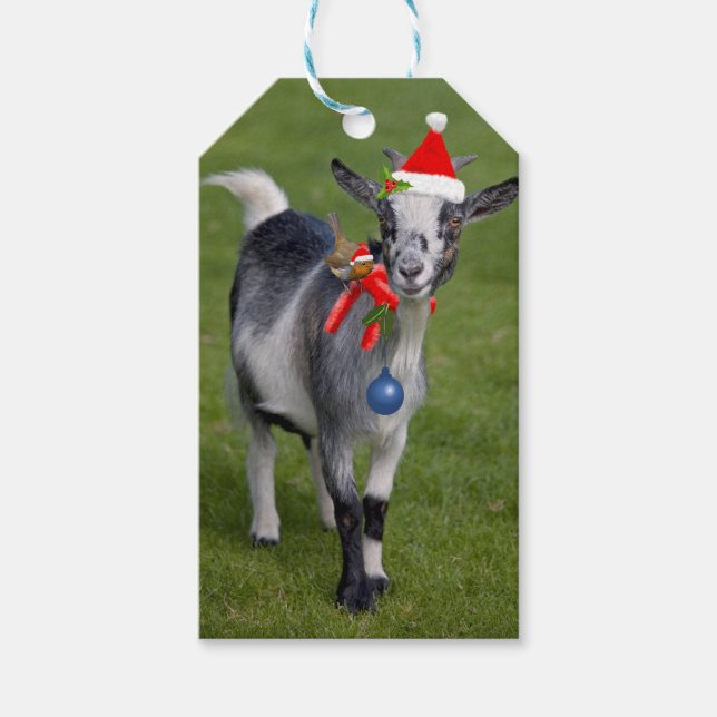 Weihnachtsfeiertage Geschenktasten Geschenkanhänger (Vorderseite)
