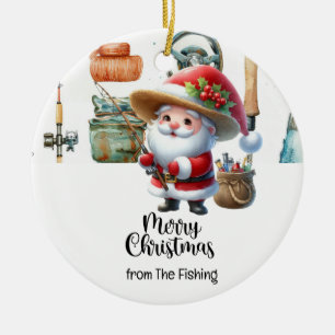 Weihnachtsfeiertage im Hochsommer Keramik Ornament