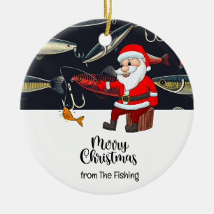 Weihnachtsfeiertage im Hochsommer Keramik Ornament