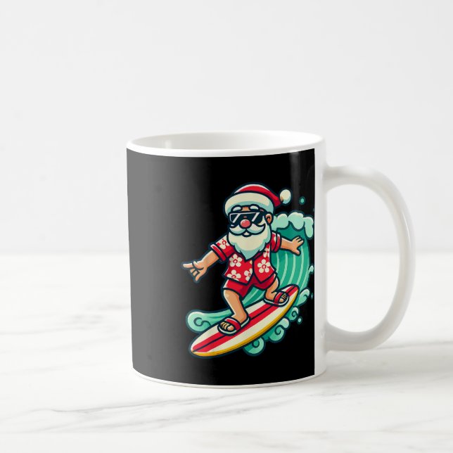 Weihnachtsfeiertage in Santa Tropical Kaffeetasse (Rechts)