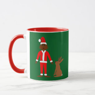 Weihnachtsfeiertage und Jackalope Tasse