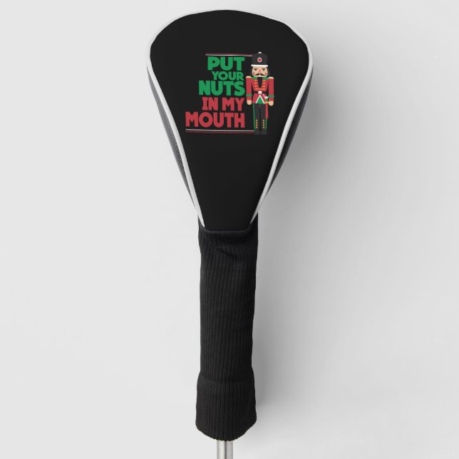 Weihnachtsfeiertage Xmas Golf Headcover (Vorderseite)