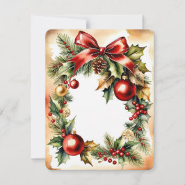 Weihnachtsfeiertagen Feiertagskarte