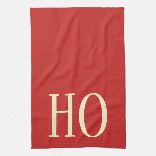 WEIHNACHTSfeiertags-GRAFIK-HO KÜCHEN-GESCHIRRTUCH Küchentuch (Vertikal)