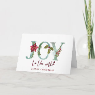 Weihnachtsfeiertags-Grußkartenfreude zur Welt Feiertagskarte