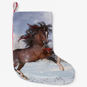 Weihnachtsfeiertags-PferdeStrumpf Kleiner Weihnachtsstrumpf