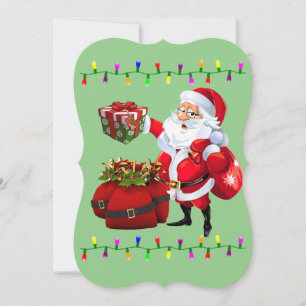 Weihnachtsfeiertagskarte - Begrüßungskarte, Weihna Karte