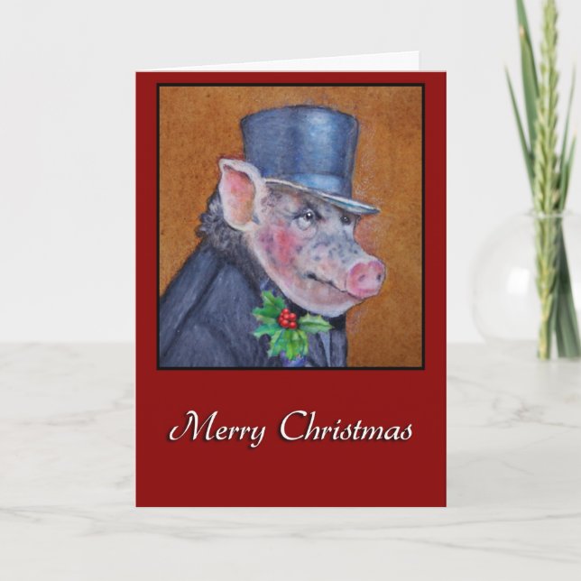 Weihnachtsfeiertagskarte Feiertagskarte (Vorderseite)