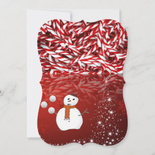 Weihnachtsfeiertagskarte - Snowman Karte