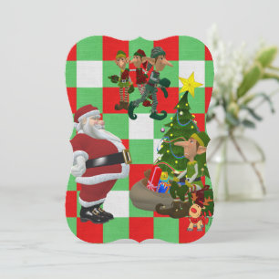 Weihnachtsfeiertagskarte, Weihnachtsfeiertag Karte