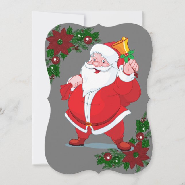 Weihnachtsfeiertagskarte, Weihnachtsfeiertag Karte (Vorderseite)