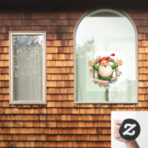 Weihnachtsfenster des Weihnachtsmanns