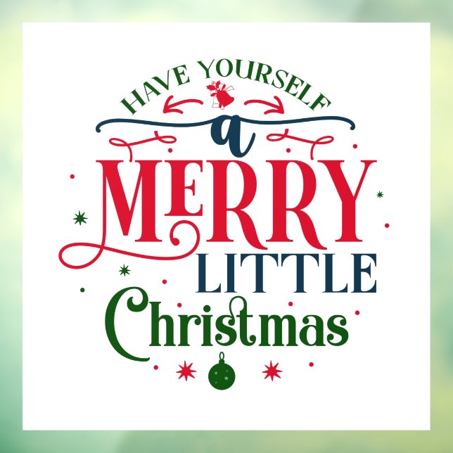 Weihnachtsfenster Fensteraufkleber (Blatt 3)