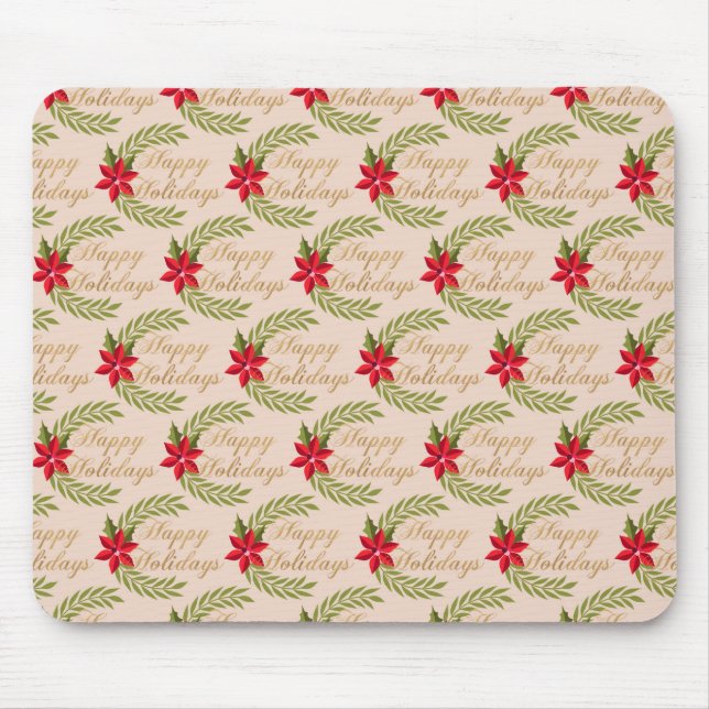 Weihnachtsfenster Mousepad (Vorne)
