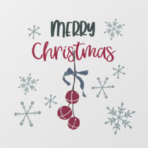 Weihnachtsfenster oder Wandverkleidung