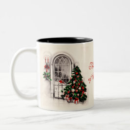 Weihnachtsfenster Tasse