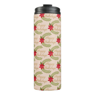 Weihnachtsfenster Thermosbecher