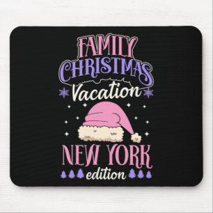Weihnachtsferien der Familie New York Edition Matc Mousepad