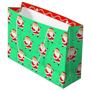 Weihnachtsferien Golf Große Geschenktüte