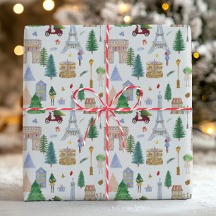 Weihnachtsferien in Paris, Stadt der Lichter Geschenkpapier