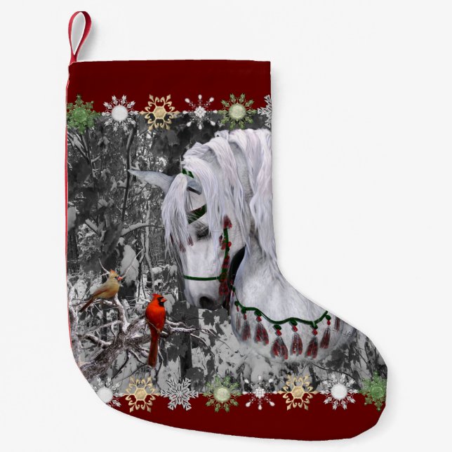 Weihnachtsferien & Kardinal Strumpf Kleiner Weihnachtsstrumpf (Vorderseite)