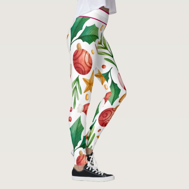 Weihnachtsferien-Leggings Leggings (Rechts)
