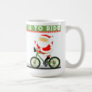Weihnachtsferien mit dem Fahrrad Kaffeetasse