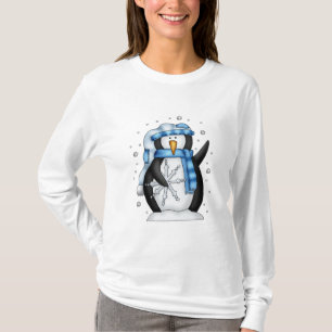 Weihnachtsferien Penguin T-Shirt