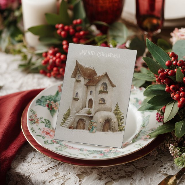 Weihnachtsferien Postkarte (Von Creator hochgeladen)