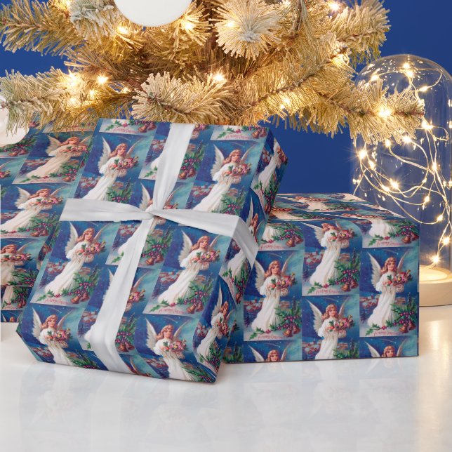 Weihnachtsfest Angel Holiday Geschenkpapier (Feiertage)