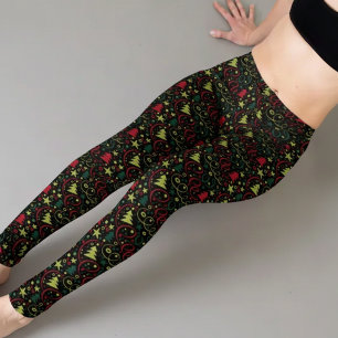 Weihnachtsfest Capri Leggings