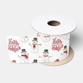 Weihnachtsfest Custom Satin Ribbon Satinband