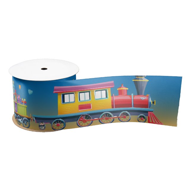 Weihnachtsfest Custom Satin Ribbon Satinband (Spule)