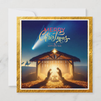 Weihnachtsfest der Unternehmensreligion Feiertagskarte