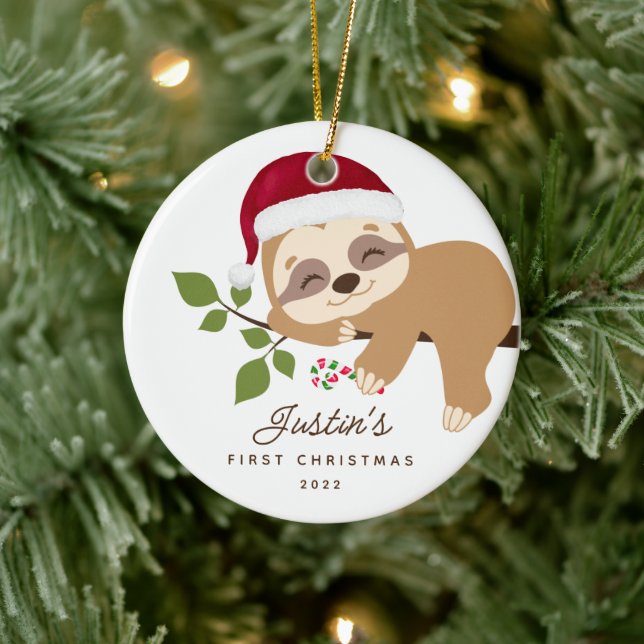 Weihnachtsfest des Babys Keramik Ornament (Baum)
