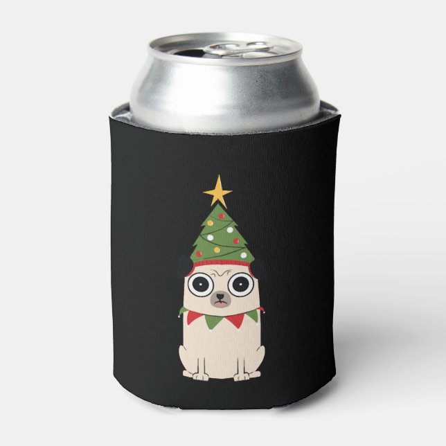 Weihnachtsfest Dosenkühler (Kanne Vorderseite)