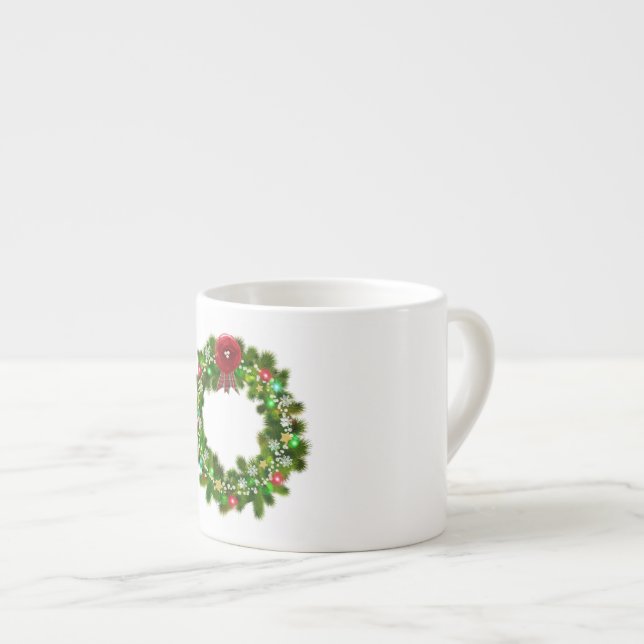 Weihnachtsfest Espressotasse (Vorderseite Rechts)