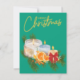 Weihnachtsfest Feiertagskarte